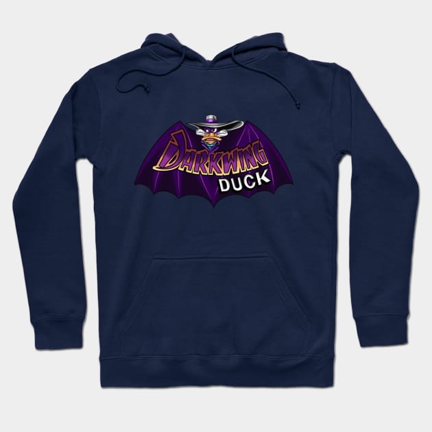 Darkwing Batsymbol Fanart Hoodie by AABDesign / WiseGuyTattoos